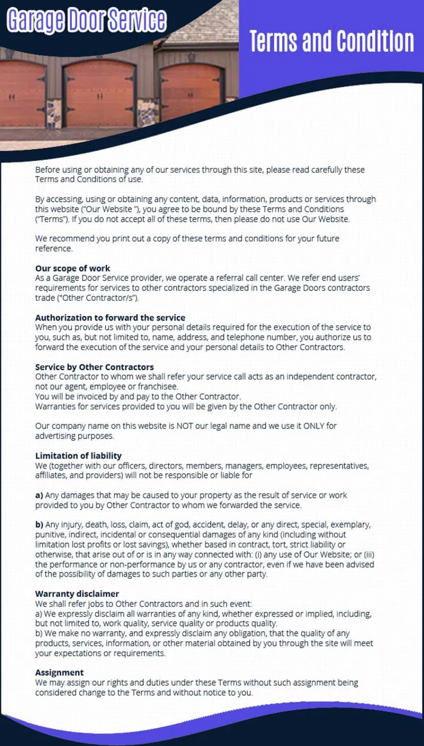 Neighborhood Garage Door Service Simi Valley, CA 805-467-1022